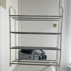 Metallic Shoe Rack
